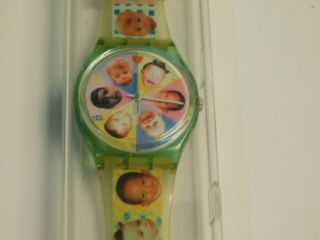 Swatch Watch 1996 " Sweet Baby " With Fresh Battery (rare Model)