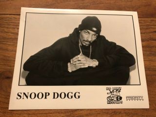 Snoop Doggy Dogg Rare 1996 Vintage 8x10 Press Photo - Image 3 Priority