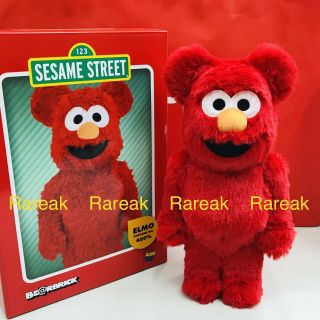 Medicom Be@rbrick 2020 Sesame Street Elmo Flocky Costume Ver 400 Bearbrick 1pc