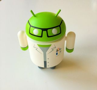 Rare Android Mini Collectible Figure: Ux Researcher Android User Experience