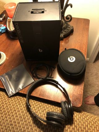 Beats By Dr.  Dre Solo Hd Rare Matte Black Finish (wired)