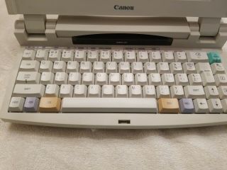 Rare Vtg Canon StarWriter Jet 300 Word Processor - AS - IS 2