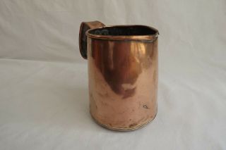 antique copper tankard jug 3