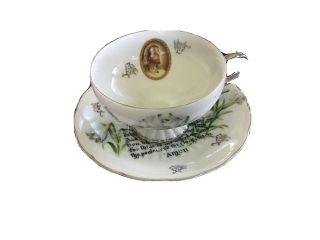 Vintage Tea Cup And Saucer The Lord 