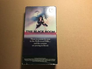 The Black Room Vhs Rare Horror Cult Movie