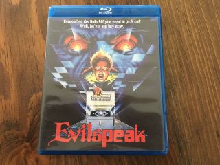 Evilspeak (blu - Ray Disc,  1981,  Scream Factory,  Rare Oop)