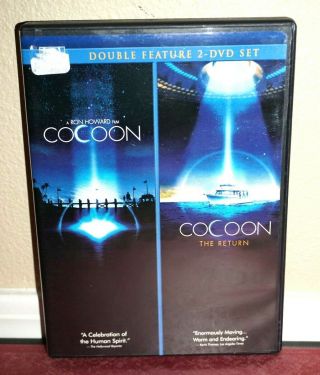 Cocoon/ Cocoon: The Return (dvd,  2008,  2 - Disc Set,  Double Feature) Rare/oop