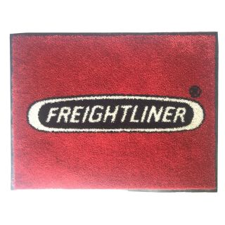 Man Cave Freightliner Rug Carpet Rare Semi Truck 32.  5in X 25in One Of A Kind