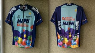 Briko Mapei Cycling Shirt Xl Jersey 1996 Camiseta Very Rare Rominger