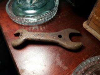 Antique Dille & McGuire 1893 Wrench - Richmond,  Indiana Wrench In Great Shape 3