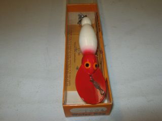 Vintage Bomber Fishing Lure With Papers Waterdog 1604