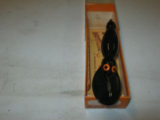 Vintage Bomber Fishing Lure With Papers Waterdog 1602