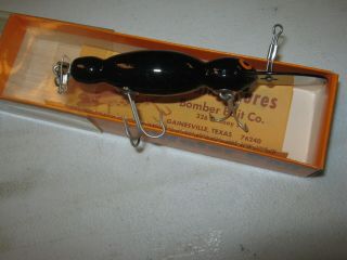 Vintage BOMBER Fishing Lure with Papers waterdog 1602 3
