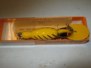 Vintage BOMBER Fishing Lure with Papers waterdog 1620 2