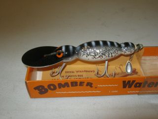 Vintage BOMBER Fishing Lure with Papers waterdog 1672 3