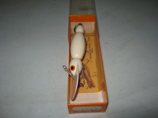 Vintage Bomber Fishing Lure With Papers Waterdog 1601
