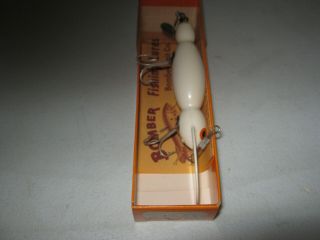 Vintage BOMBER Fishing Lure with Papers waterdog 1601 2