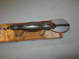 Vintage BOMBER Fishing Lure with Papers waterdog 1756 2