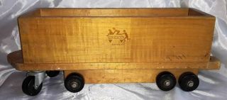 Rare Vintage 22 " Community Toy Wood Train Car 1960s Rifton,  Ny 7,  Lbs