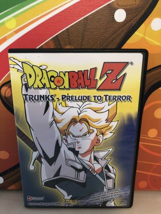 Dragon Ball Z - Ultra Rare - Trunks: Prelude To Terror With 2 Extra Eps.  Collectible