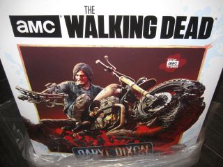 The Walking Dead Daryl Dixon Limited Edition Resin Statue Mcfarlane Signed