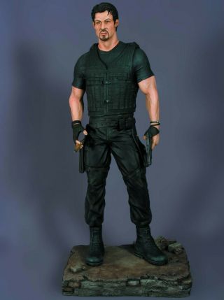 Hcg The Expendables 2 Barney Ross Sylvester Stallone 1/4 Scale Statue