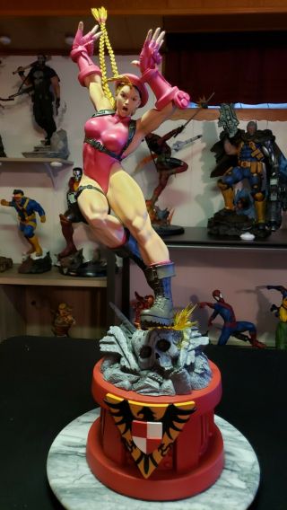 Pop Culture Shock Street Fighter V Pink Cammy Ultra Statue 38/125