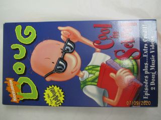 Doug Cool In School V H S Tape Rare Nickelodeon
