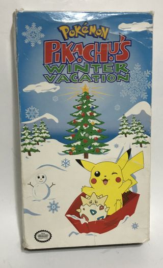Vtg 1999 Nintendo Pokemon Pikachu 