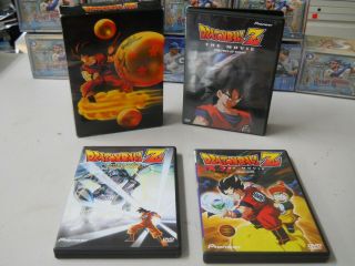 Dragon Ball Z: Rare Uncut Movie Trilogy - Box Set 1 (dvd,  2001,  3 - Disc Set) Rare