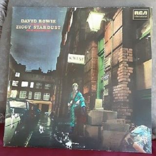 David Bowie Rare Ziggy Stardust Spiders Rca W.  Germany 12 " Vinyl Lp 33 Rpm