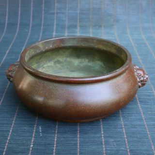 Chinese Exquisite Copper Handmade Make Of Pot 70073