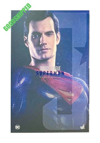 Ready Hot Toys Dc Justice League Batman Superman Henry Cavill Mms465 1/6 Led