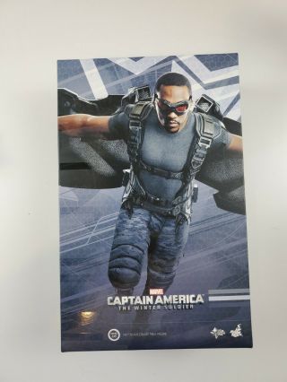 Hot Toys Mms245 Falcon Captain America 2 Winter Soldier Marvel Sideshow Figure