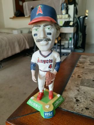 Rare Bobby Grich Angels Bobblehead 2002
