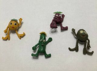 Vintage Toys 1970 Antique Munch Bunch Pencil Toppers