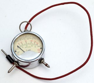 Vintage collectable Volt Amp meter circa 1940 by Legg ind.  very rare 2