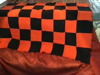 Antique Vintage Halloween Double - Sided Quilt - Tablecloth - Throw
