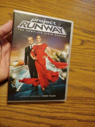 Project Runway: Season 6 Sixth Heidi Klum Tim Gun Lifetime Tv Show Rare