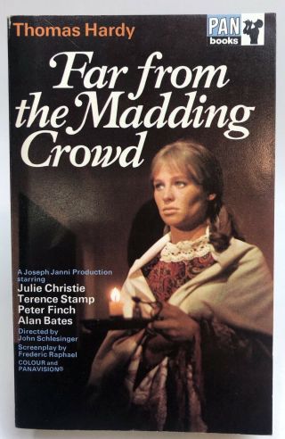 Far From The Madding Crowd Thomas Hardy Pan Movie Tie In Julie Christie