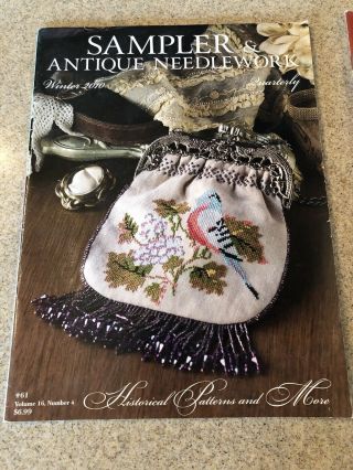 Sampler Antique Needlework Quarterly 60 And 61