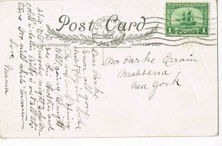 ANTIQUE Postcard (WHITNEY MADE) 