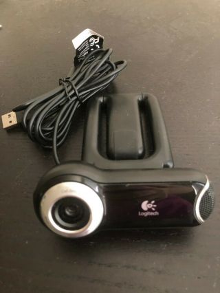 Logitech QuickCam Pro 9000 Web Cam V - UBM46 2MP Autofocus&Microphone Rarely 2