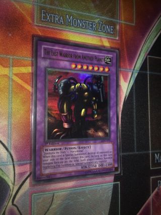Yu Gi Oh The Last Warrior From Another Planet Lon - 077 1st Edition Ultra Rare Nm