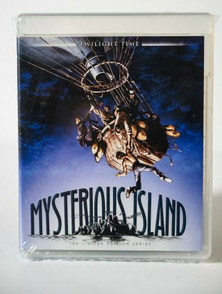 Mysterious Island 1961 Harryhausen Twilight Time Rare Blu - Ray Oop