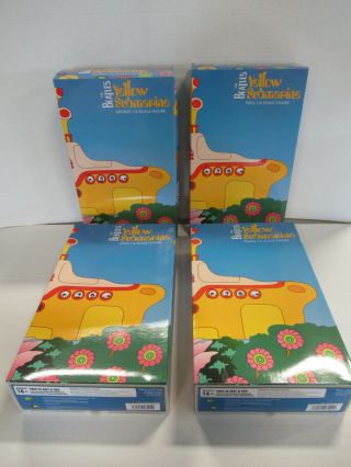 The Beatles Yellow Submarine Complete Set Of 4 1:6 Scale Figures Nib Zq
