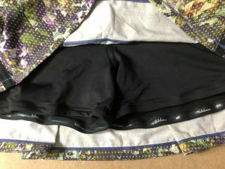 RARE LULULEMON Size 8 Pace Rival Skirt / Shorts Floral Sporty w/ Pocket EEUC 2