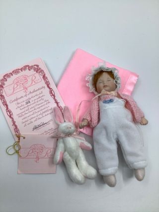 6” Patricia Rose Doll.  Porcelain Bisque Head & Hands.  Cloth Body.