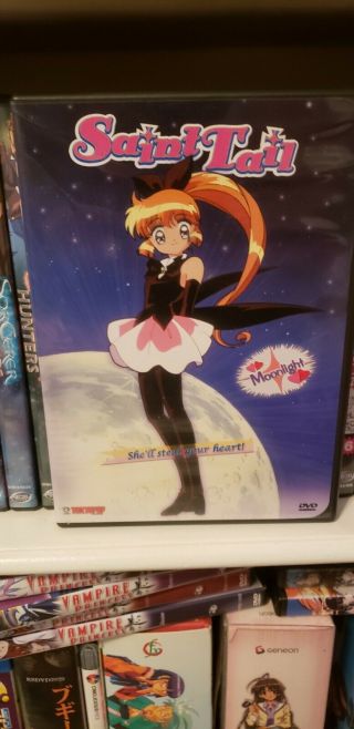 Saint Tail Vol.  4: Moonlight (dvd,  2001) Anime Rare Oop Tokyopop Magical Girl