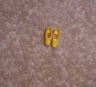 Vintage Topper Dawn Doll Or Family Yellow Shoes